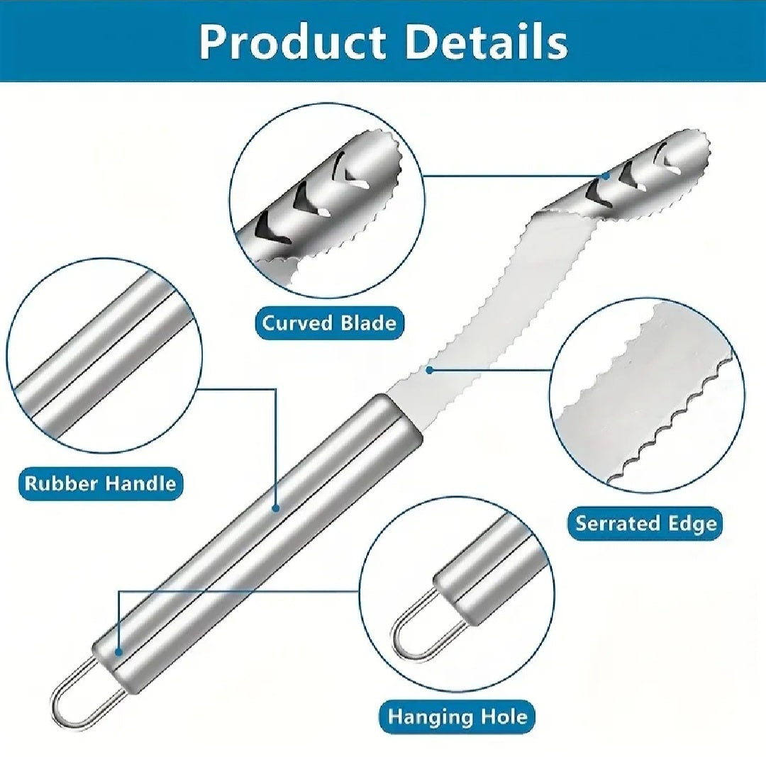 Pepper Core Cleaner, Vegetable Slicer Cutter, Corers Seed Remover, Jalapeno Pepper Corer Cutter Slicer, Core Seed Remover, Steel Pepper Core Seeder, Multifunction Fruit And Vegetable Corer