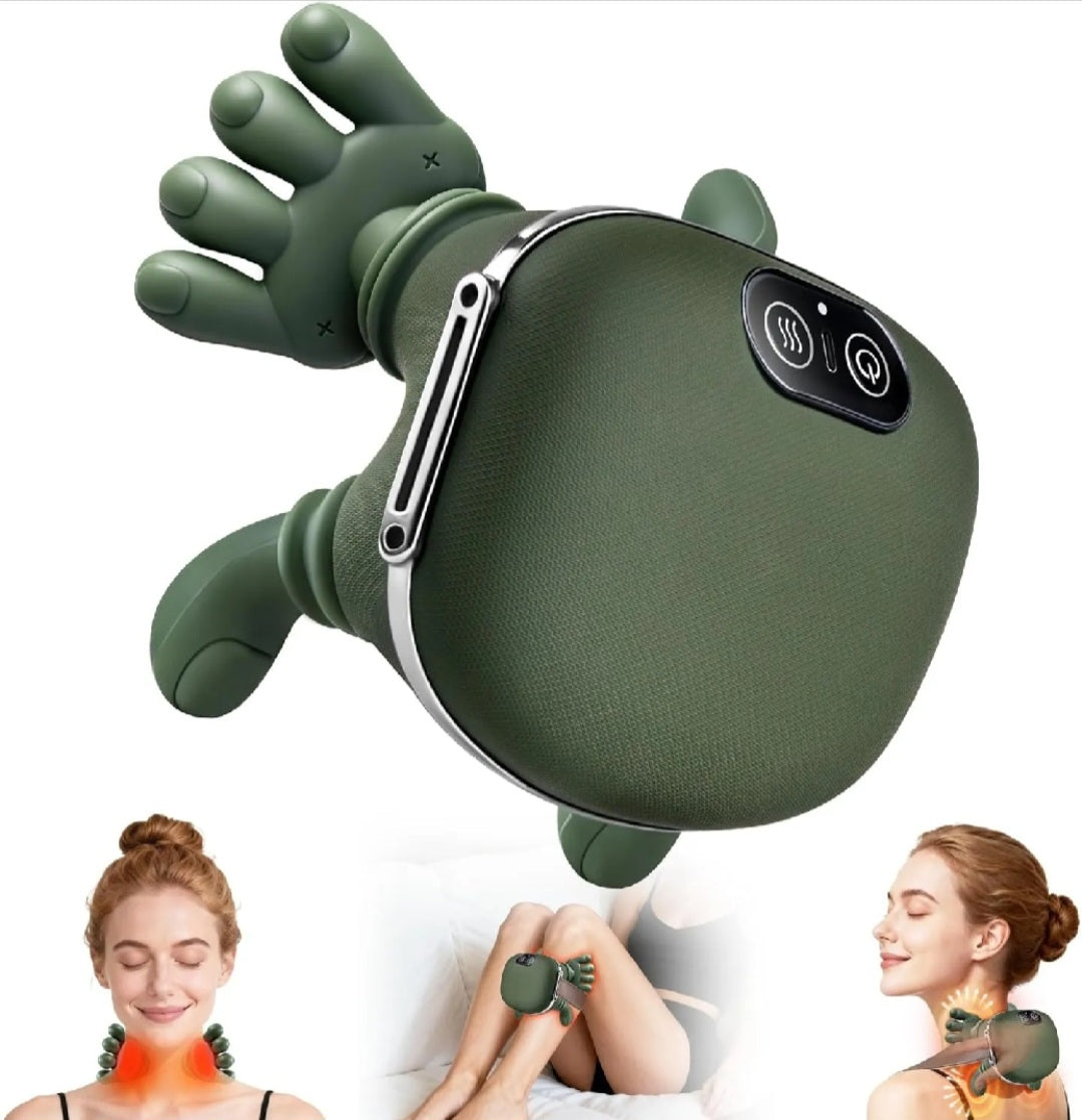 Rechargeable Hand Shape Shoulder and Neck Massager for Pain Relief