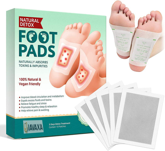 Foot Patches | Natural Detox Foot Pads | Feet Detox Pads Deep Cleansing for Impurity Removal & Deep Sleep | Relaxation Enhance Blood Circulation