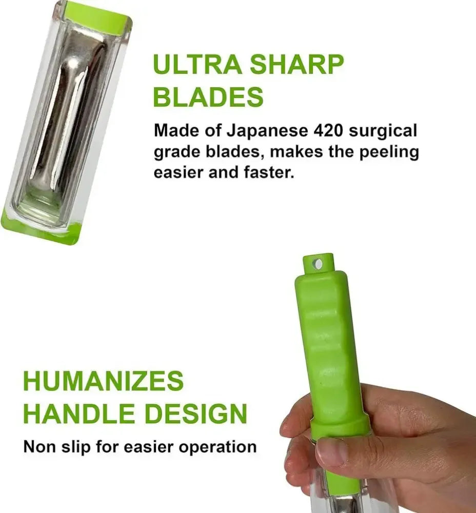 Fruit and Vegetable Peeler With Container