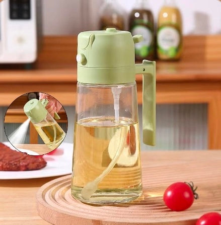 2 in 1 Oil Sprayer & Dispenser Bottle