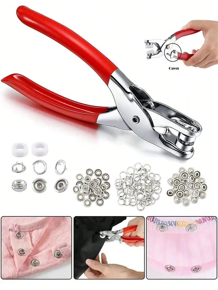 Metal Snap Button Plier | Metal Tich Buttons Plier