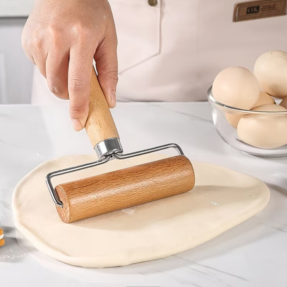Pure Wooden Rolling Pin for Fast Rolling