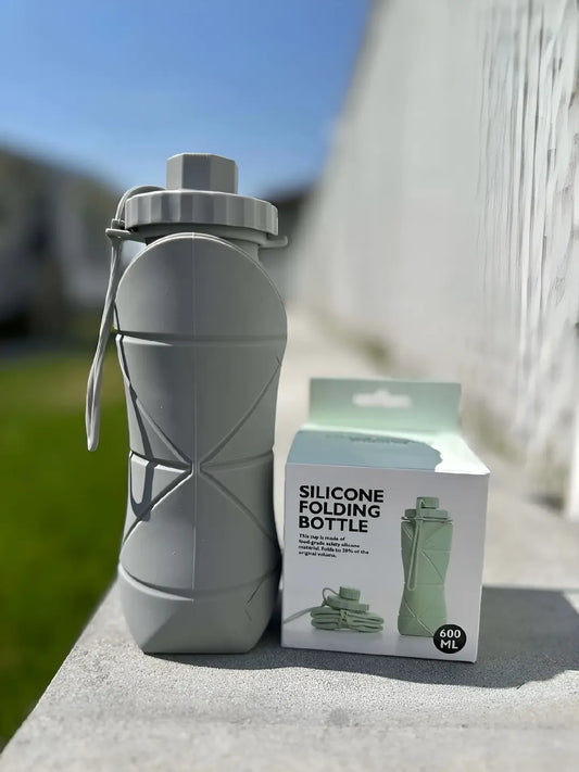 Collapsible Silicone Water Bottle