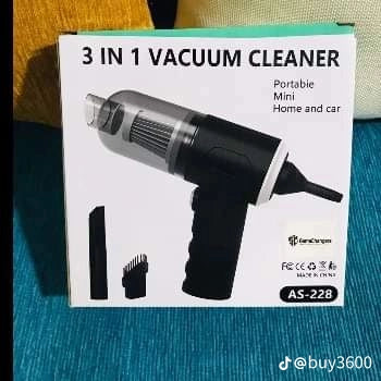 Portable Mini Wireless Car Vacuum Cleaner, Wet Dry Dual Use Handheld Auto Vacuum Cleaner